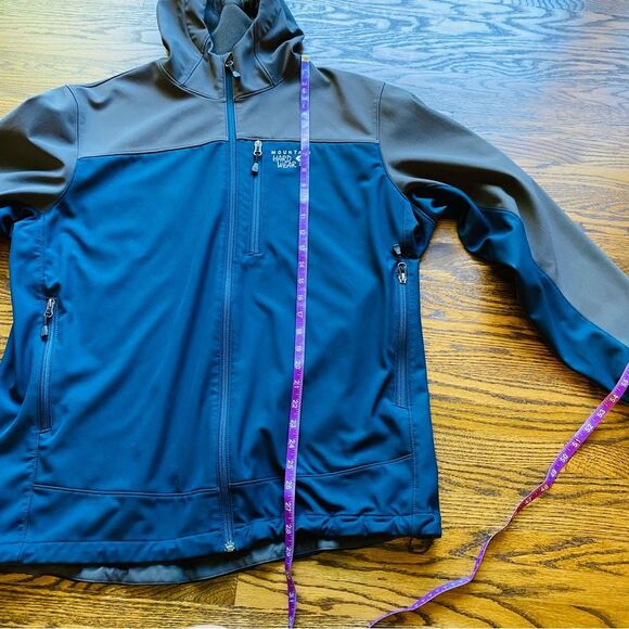 Mountain Hardwear softshell fleece lined Jacket mens XL Principio Hybrid - Picture 11 of 12